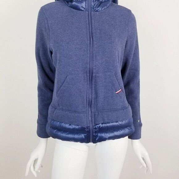 Tommy Hilfiger Sport Zip Up Quilted Hoodie Jacket - Picture 3 of 6